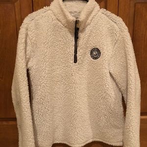 ivory ella cloud sherpa pullover